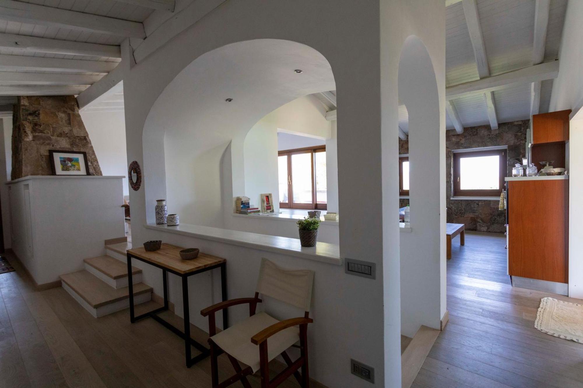 Villa Alba Esclusiva Villa Con Piscina A Sfioro E Vista Mozzafiato Sul Mare Cugnana Buitenkant foto