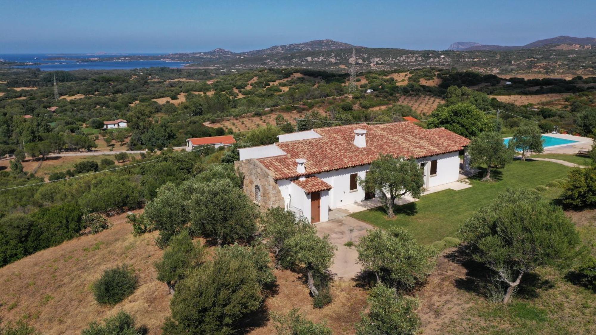 Villa Alba Esclusiva Villa Con Piscina A Sfioro E Vista Mozzafiato Sul Mare Cugnana Buitenkant foto