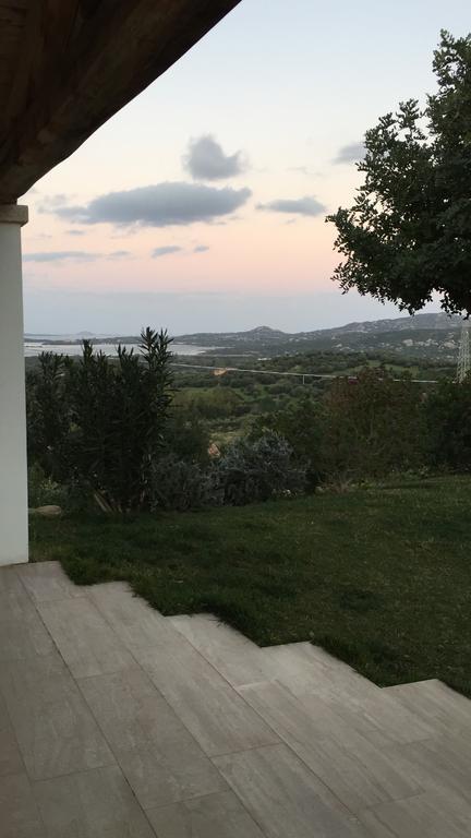 Villa Alba Esclusiva Villa Con Piscina A Sfioro E Vista Mozzafiato Sul Mare Cugnana Buitenkant foto