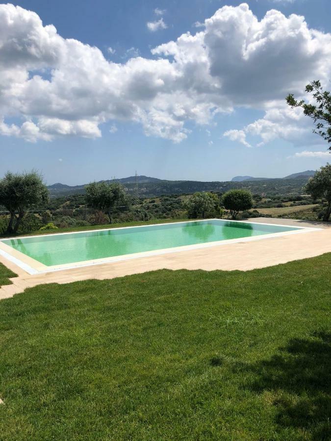 Villa Alba Esclusiva Villa Con Piscina A Sfioro E Vista Mozzafiato Sul Mare Cugnana Buitenkant foto