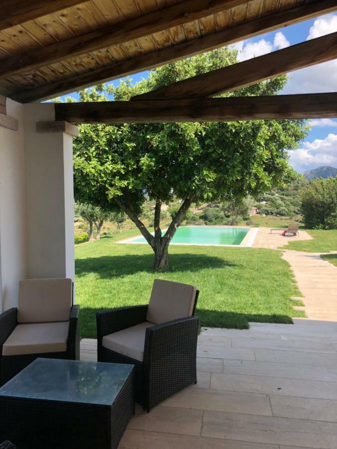 Villa Alba Esclusiva Villa Con Piscina A Sfioro E Vista Mozzafiato Sul Mare Cugnana Buitenkant foto