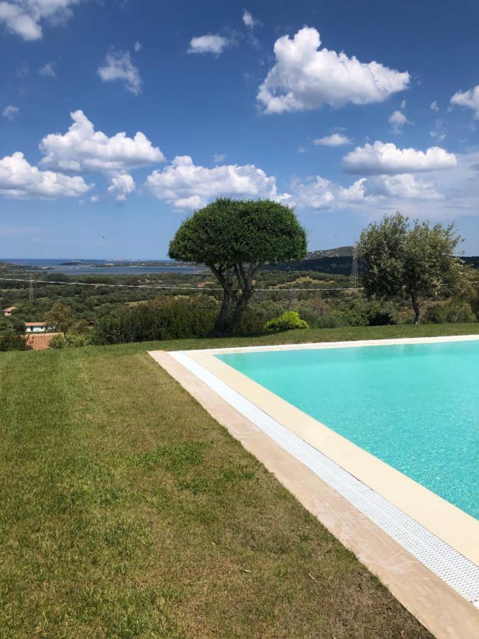Villa Alba Esclusiva Villa Con Piscina A Sfioro E Vista Mozzafiato Sul Mare Cugnana Buitenkant foto